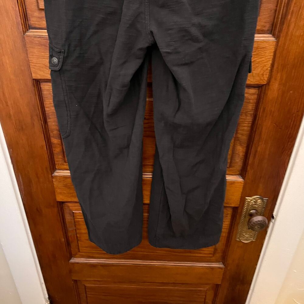 Free People We The Free Park Ave Cargo Pant Black size XS NWT's $148 - Picture 4 of 11